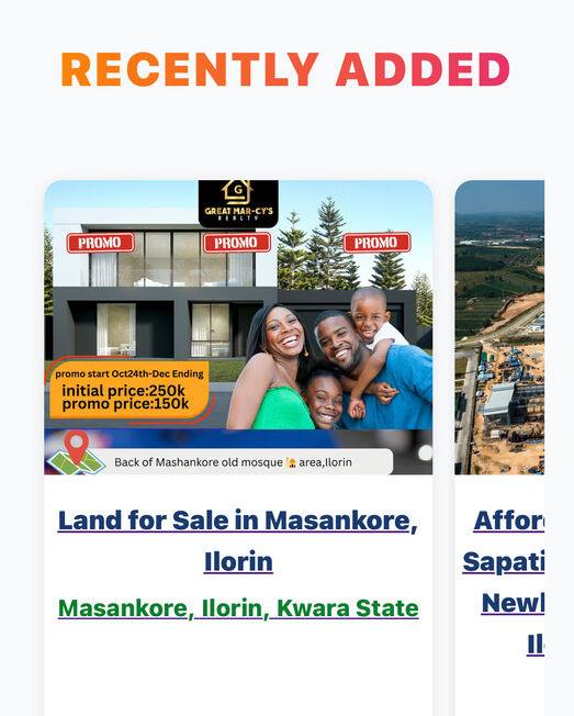 Masankore Promo Land – Affordable Land for Sale in Ilorin with High Investment Potential